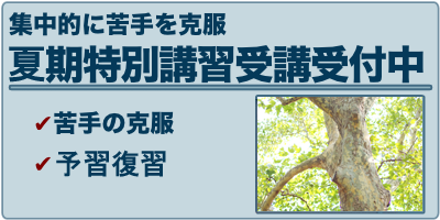 夏期特別講習